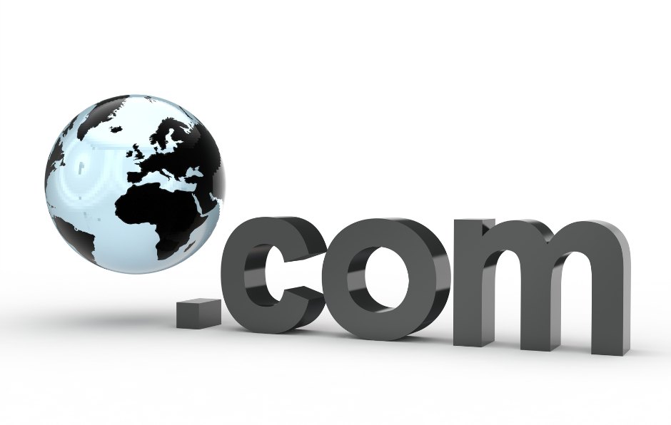 Registering .com website domain